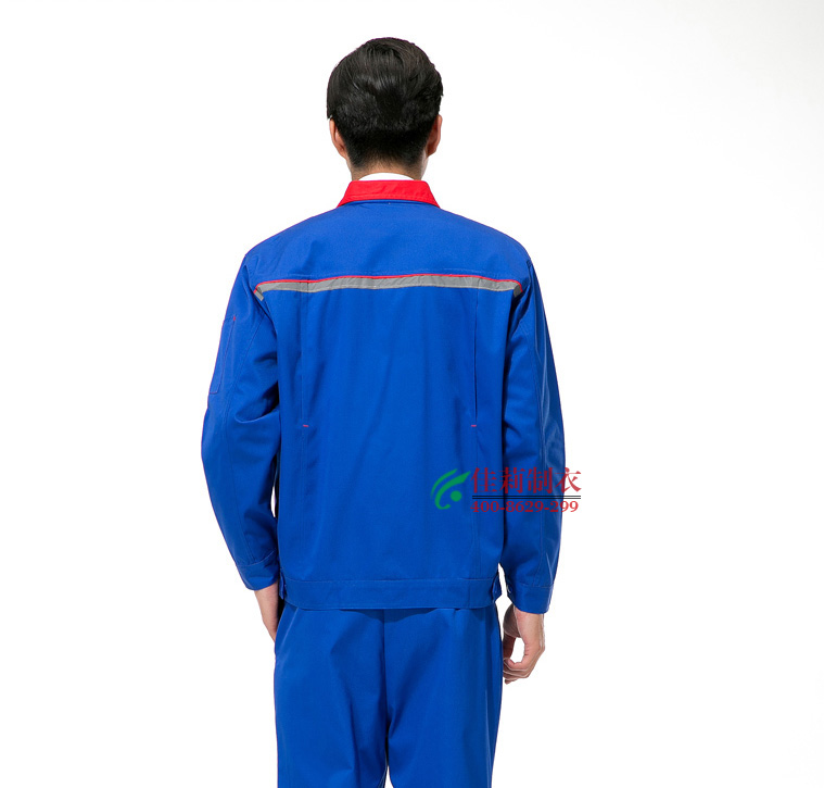 發(fā)電廠(chǎng)工作服  反面展示