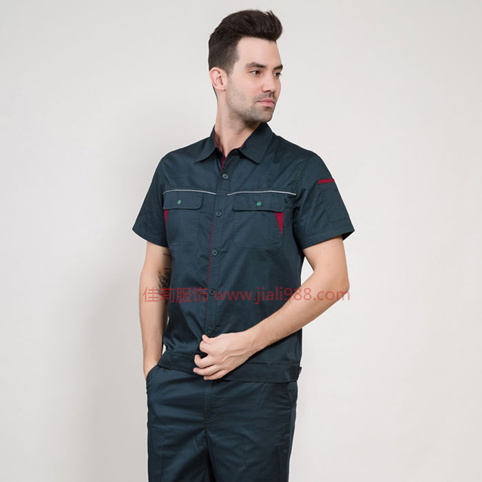 短袖工作服效果展示04